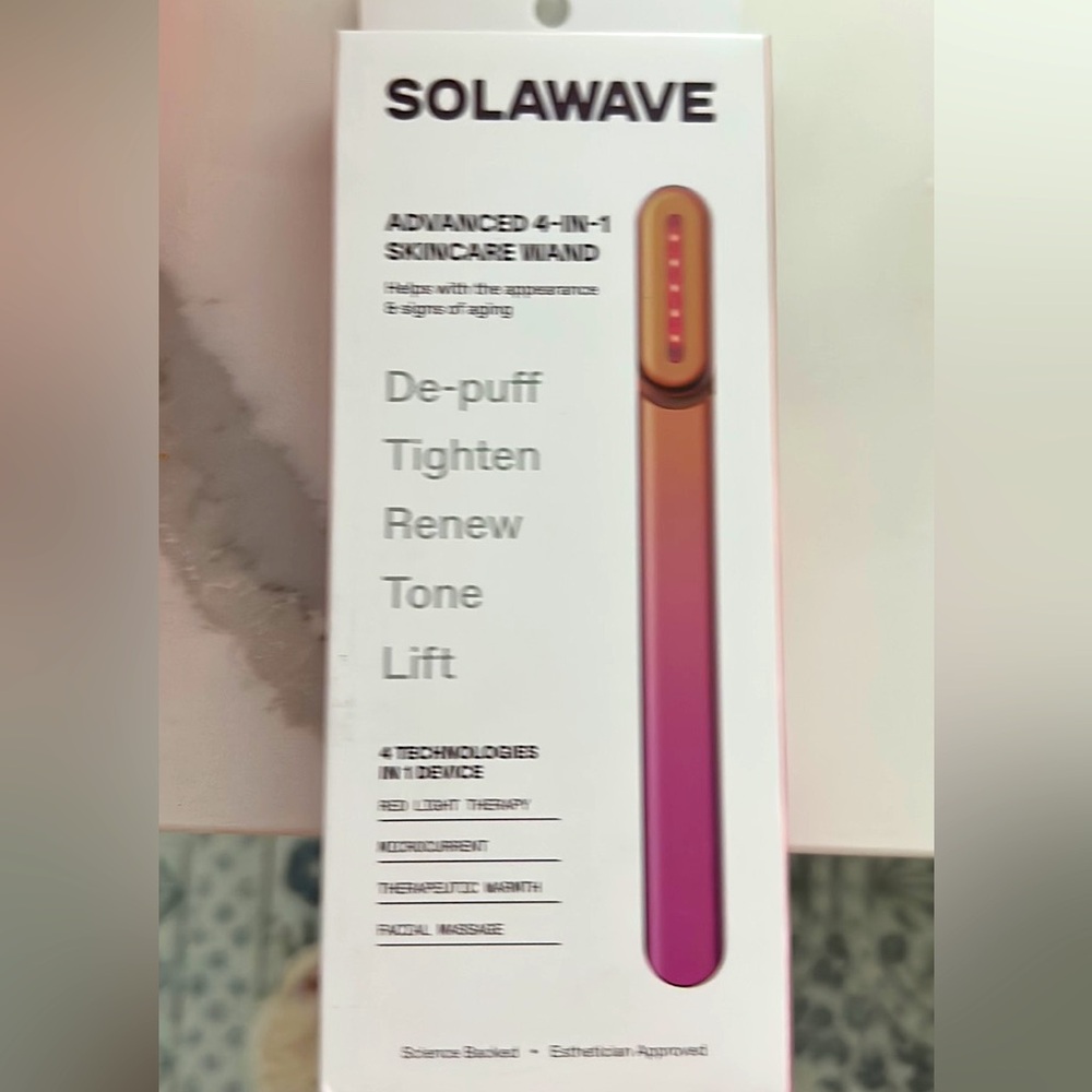 Brand new in box solawave